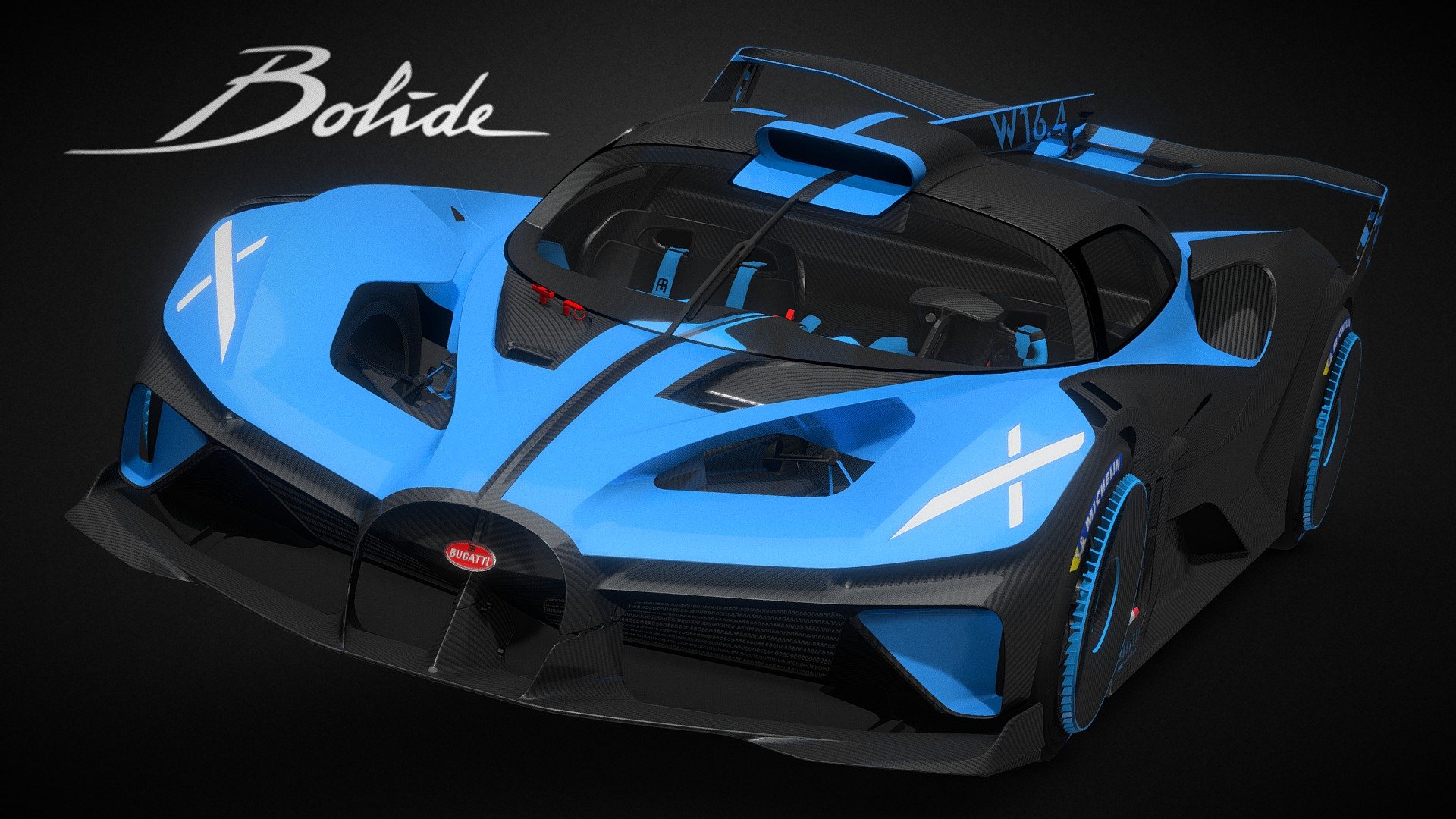 Bugatti Bolide D Print Details