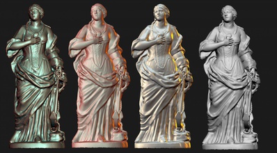 0140 aziz catherine model hazır 3d yazdır in heykel 3dexport sanat şekil din kadın mary isa rahibe kral maria tanrı cnc 3dprintmodel vermek heykeller kilise çapraz 3d print model - Mito3D