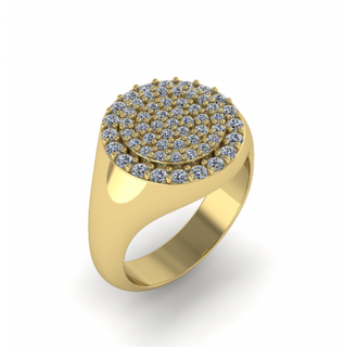 102 anillo anillos solitario libra esterlina imprimible diamante platino brillante Boda compromiso joya joyería plata delicado ligero oro blanco 3d print model - Mito3D