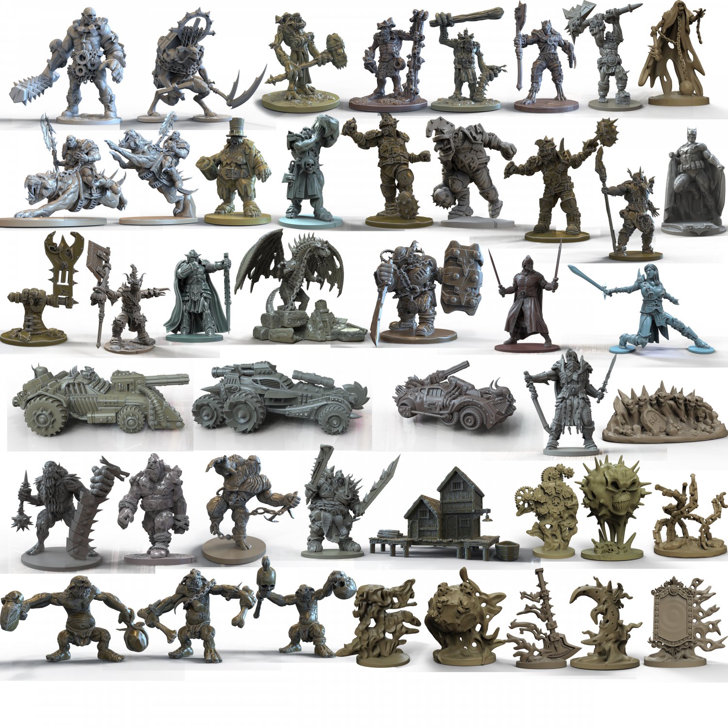 oferta 104 stl por solo 10 3d print model in monsters & creatures 3dexport orcos troll enanosstl zbrush impresion3d stlimprimir minisstl minis personajes3d minis3d print3d ogros orcosstl orcos3d 3D print model - Mito3D