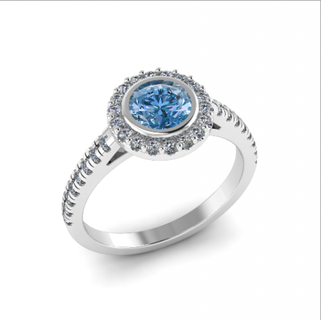 108 anillo anillos solitario libra esterlina imprimible diamante platino brillante Boda compromiso joya joyería plata delicado ligero oro blanco 3d print model - Mito3D