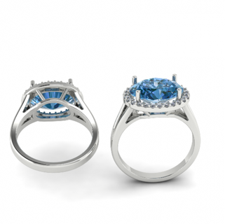 130 belle bague anneaux solitaire sterling imprimable diamant platine brillant mariage engagement bijou bijoux argent délicat lumière or blanc 3d print model - Mito3D