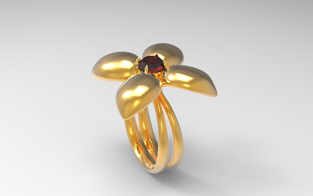 17ov 01 09r jewel ring jewel-stl 3D print model - Mito3D