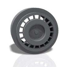 18 raios rim - modelo de impressão 3d pneu roda carro a corrida esporte do veículo hobby diy 3d print model - Mito3D