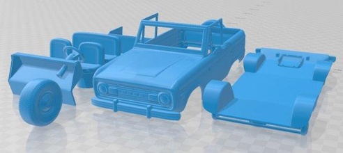 1975 Cabriolet druckbar Wagen Slot scalextric tamiya rc miniz Hobby Mikro Crawler 3d print model - Mito3D