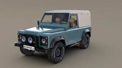 1985 land rover defender 90 interior ver 2 3d model in suv 3dexport road bf goodrich tire four chassis blender terrain mud forest country old obj dae 3d print model - Mito3D