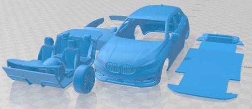 1 Series f40 2020 imprimível carro fenda escalextrico Tamiya rc miniz passatempo micro 3d print model - Mito3D