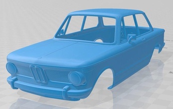2002 1968 imprimible cuerpo coche vehiculo rc espacio scalextric Tamiya miniz pasatiempo micro 3d print model - Mito3D