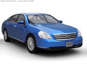 2004 nissan cefiro asian 3d model in sport cars 3dexport infiniti 200jk 230jm 350jm luxury 3d print model - Mito3D