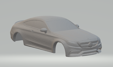 2016 mercedes amg c63 s coupe 3d yazdır model in araç 3dexport döküm sıcak tekerlekler yuva slotcars arabalar gt gt1 gte süper scx benz brabus 3d print model - Mito3D