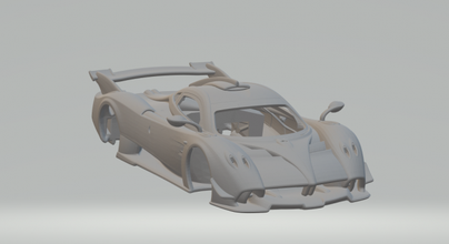 2022 pagani huayra r 3d print model in vehicle 3dexport diecast slot-car slotcar slot car hot hotwheels rc race super supercars hypercars 3d print model - Mito3D