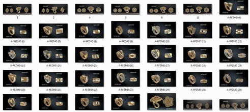 2800 archivos stl anillos conjunto noktamodel la impresión 3d de modelo anillo el colgante por medio del oído 3d print model - Mito3D