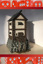 28mm 1-56 samurai watchtower 3d print model in architecture 3dexport japanese asiatic tower fortification defences feudal medieval historical wargaming tabletop 3d-printable construction buildable building structure warfare 3d print model - Mito3D