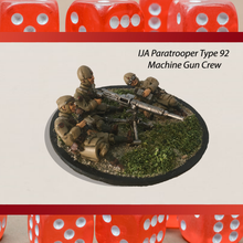 28mm ija type 92 machine paratrooper crew 3d print model in figurines 3dexport imperial japanese army japan ww2 war bolt action chain command miniatures 3d print model - Mito3D