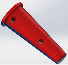 2 cavidades astm dog bone retângulo livre moldagem injeção testado tração flexão 3d print model - Mito3D