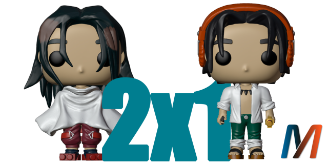 2x1 personalized funko 3d print model toys pop personalize custom toy funko-pop funkopop art 3dprint games games-toys anime figurine 3d print model - Mito3D