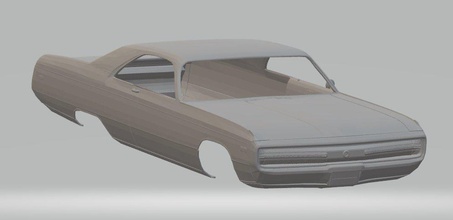 300 1970 druckbare Körper Auto bedruckbar ist slot scalextric tamiya rc miniz 1-10 1-24 1-32 3d print model - Mito3D