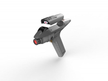 31 phaser stella trekking stampabile stl File 3d Stampa modello giocattoli cosplay arma pistola video blaster picard scoperta star Trek 3d print model - Mito3D