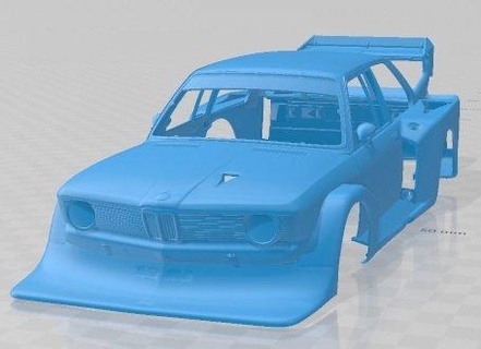 320i gtx printable body car 3d print model automotive slot scalextric tamiya rc miniz hobby micro 3d print model - Mito3D