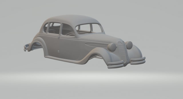 326 sedan 1941 döküm Sıcak tekerlekler yuva slotcar slot car oyuncaklar araba 3dpirnt Yazdır baskı yazdırılabilir 3D print model - Mito3D