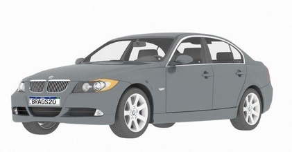 330 Wagen Limousine 3d print model - Mito3D