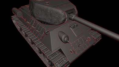 34 85 réservoirs guerre tonnerre sensationnel wow 3d modèles modélisation impression jouet Panzer panzerkampfwagen arme militaire machine 3d print model - Mito3D