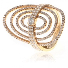 3d08 diamante moda squillare gioiello argento oro bijoux gioielleria 3d print model - Mito3D