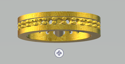 3d109 Diamant Mode Ring Juwel Silber Gold Bijoux Schmuck 3d print model - Mito3D