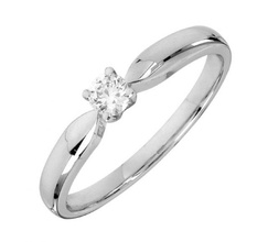 3d135 diamante Moda anillo joya plata oro bisutería joyería 3d print model - Mito3D