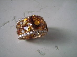 3d146 3d drucken modell ringe 3dexport diamant mode ring juwel silber gold bijoux schmuck 3d print model - Mito3D