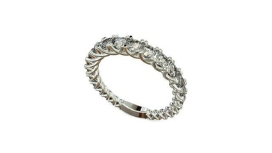 3d164 3d print model in rings 3dexport diamond fashion ring jewel silver gold bijoux gioielleria 3d print model - Mito3D