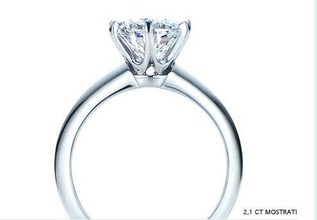 3d16 diamante Moda anillo joya plata oro bisutería joyería 3d print model - Mito3D