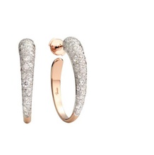 3d223 boucles d'oreilles diamant mode bijou argent or bijoux doreilles 3d print model - Mito3D