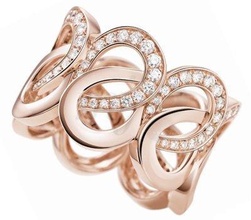 3d235 diamante moda anel jóia prata ouro bijuterias joalheria 3d print model - Mito3D