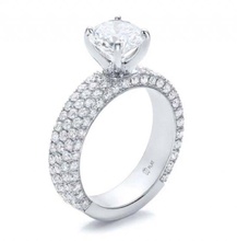 3d24 diamond fashion ring jewel silver gold bijoux gioielleria 3d print model - Mito3D