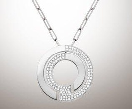 3d252 diamante Moda joya plata oro bisutería joyería colgante colgantes 3d print model - Mito3D
