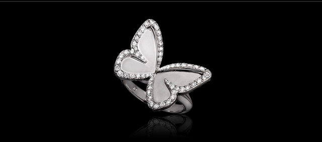 3d280 diamante moda squillare gioiello argento oro bijoux gioielleria 3D print model - Mito3D