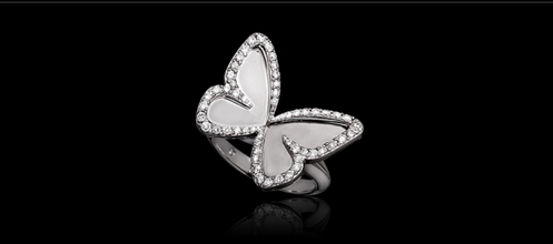 3d280 diamond fashion ring jewel silver gold bijoux gioielleria 3d print model - Mito3D