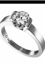 3d296 3d print model in rings 3dexport diamond fashion ring jewel silver gold bijoux gioielleria 3d print model - Mito3D