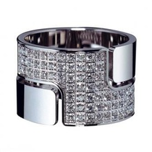 3d29 jewel silver gold bijoux gioielleria diamond fashion ring 3d print model - Mito3D