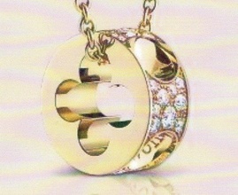 3d303 colgantes colgante diseño diamante Moda joya plata oro bisutería joyería 3d print model - Mito3D