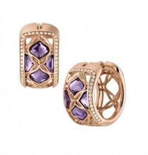 3d314 diamond fashion jewel silver gold bijoux gioielleria earrings boucles-doreilles 3d print model - Mito3D