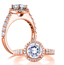 3d348 diamante Moda anillo joya plata oro bisutería joyería bague 3d 3d print model - Mito3D