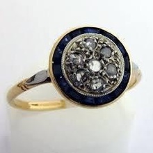 3d45 diamante moda anel jóia prata ouro bijuterias joalheria 3d print model - Mito3D