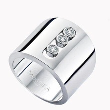 3d70 diamante moda squillare gioiello argento oro bijoux gioielleria 3d print model - Mito3D
