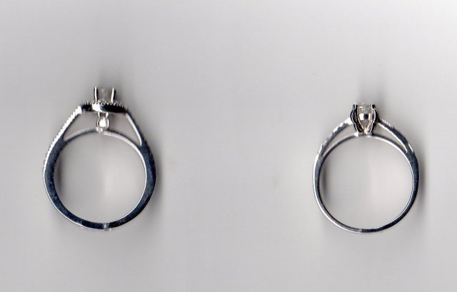 3d77 diamante moda squillare gioiello argento oro bijoux gioielleria 3D print model - Mito3D
