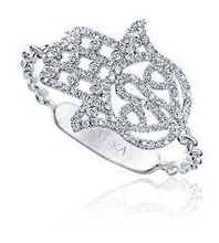 3d78 diamond fashion ring jewel silver gold bijoux gioielleria 3d print model - Mito3D