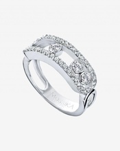 3d85 diamante moda anel jóia prata ouro bijuterias joalheria 3d print model - Mito3D