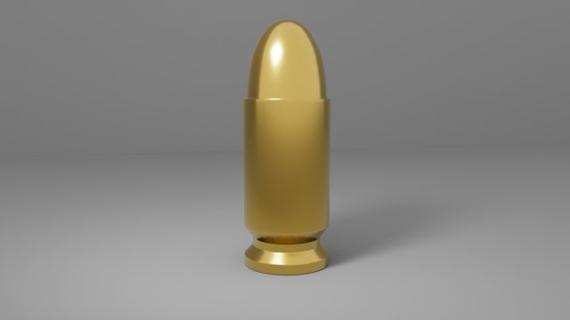 3d 9mm printable bullet stl stlfile printable-model printready 3D print model - Mito3D