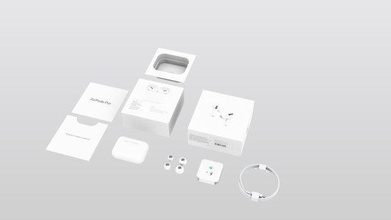 3d airpods pro scatola spacchettamento modello in audio 3dexport airpodspro apple products accessories 3d print model - Mito3D